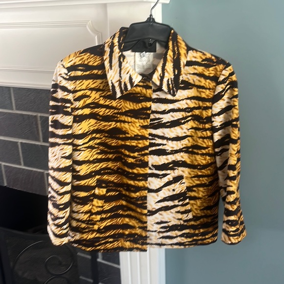 DOLCE & GABBANA Tiger Striped Jacket - Picture 1 of 16